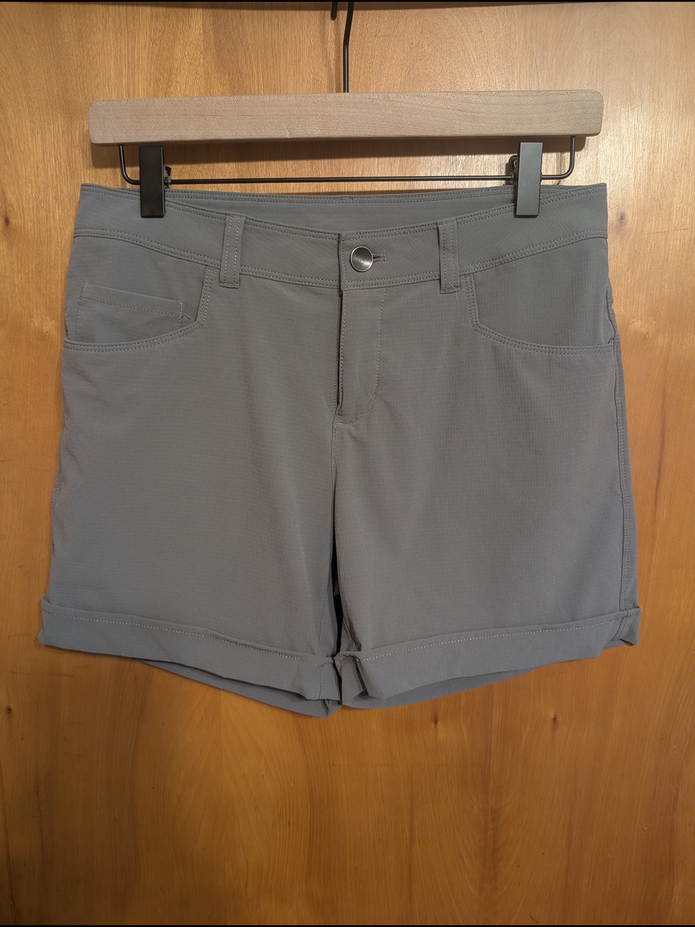 Alpine Design Light Gray Performance Midi Shorts